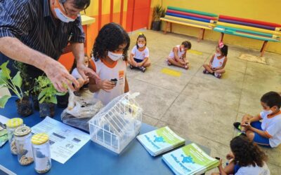 Alunos da Rede Municipal de Educação participam de atividades voltadas ao meio ambiente