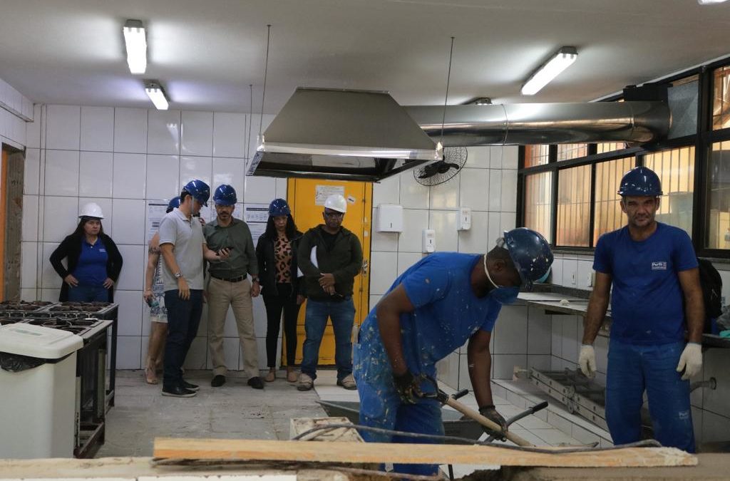 Prefeitura de Niterói inicia Programa de Reestruturação e Organização das Cozinhas Escolares