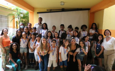 E.M. Anísio Teixeira homenageia alunos premiados nas Olimpíada de Matemática