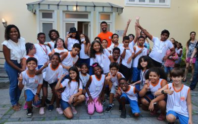 Alunos da Rede Municipal assistem musical sobre a história de Niterói