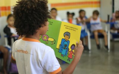 Projeto literário incentiva a interação infantil na UMEI Jacy Pacheco