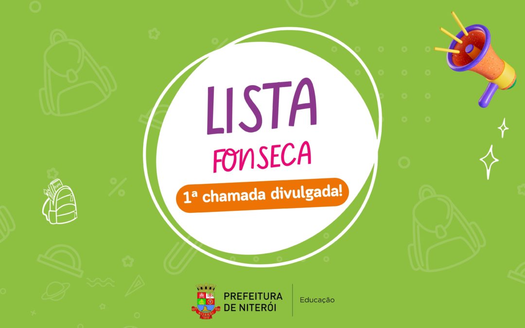 Confira a 1ª chamada para a UMEI Professor Edison Rodrigues Barreto