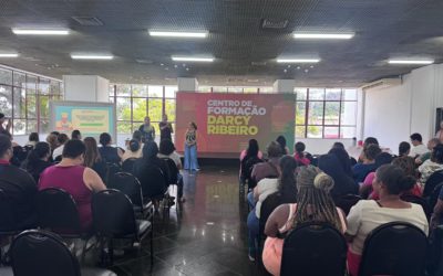 Centro de Formação Darcy Ribeiro recebe merendeiras para treinamento