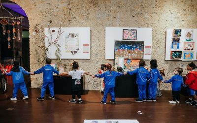 Estudantes da Rede Municipal de Niterói viram artistas em exposição no Museu Janete Costa